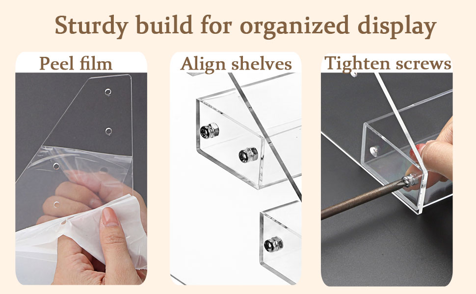 Perfume Stand Organizer perfume organizer for dresser nail polish acrylic perfume stand for bedroom