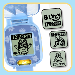 Watch showing clock face with additional clock face icons.