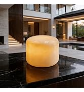 Marble Lamp Night Light Touch Bedside Table Lamp for Bedroom,Type-C Rechargeable Small Desk Bedsi...