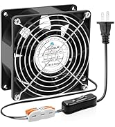 Eakhelb EC 9238 Axial Fan,92x92x38mm Muffin Fan, 110V 120V 220V 240V AC 92mm x 38mm Cooling Fan, ...