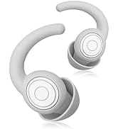 Ear Plugs for Sleeping, Noise Reduction Reusable Earplugs for Sleep, Hearing Protection Soft Comf...
