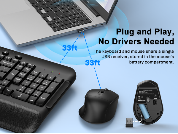 Plug and Play, No Drivers Needed