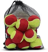 Magicorange Tennis Balls, 12 Pack Low Compression Stage Tennis Ball for Beginners Youth Kids Trai...