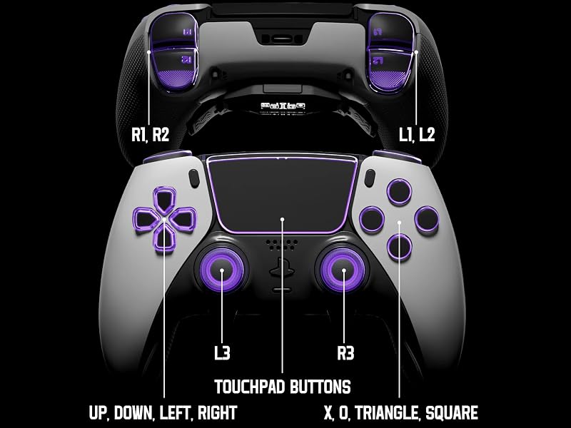 eXtremeRate Beyond Back Paddles Kit for PS5 Edge Controller