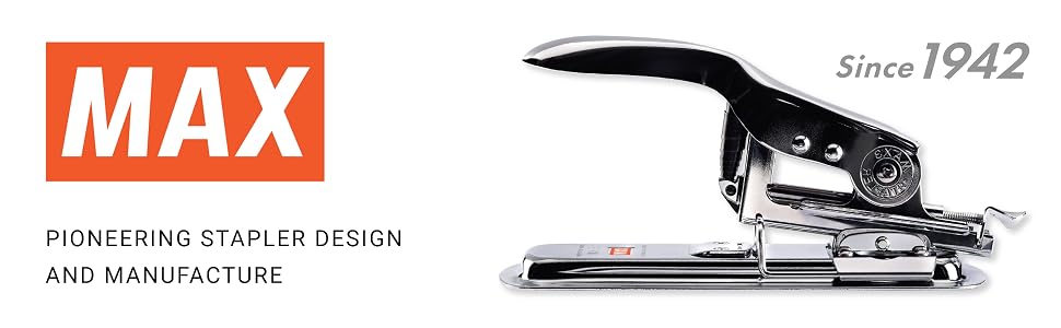 Pioneering stapler design and manufacture. No.1 stapler brand in Japan.
