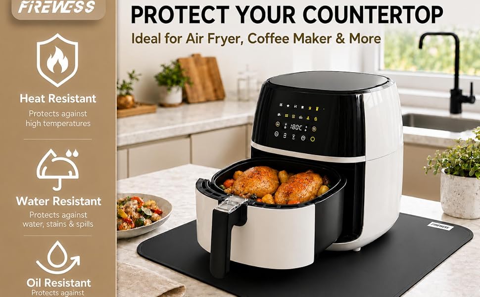 Fireproof Heat Resistant Mats for Air Fryer