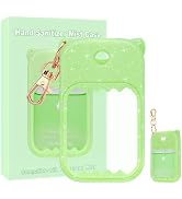 taessv Hand Sanitizer Spray Case for Touchland Silicone Touchland Case Keychain Cute Hand Sanitiz...