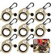 CANAANIN Zip Tie Holder Cable Tie Holder Organizer Multi-Colored Portable Carabiner Keychain Clip...