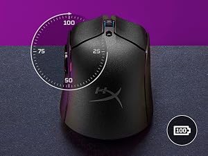 Up to 100 hours of battery life