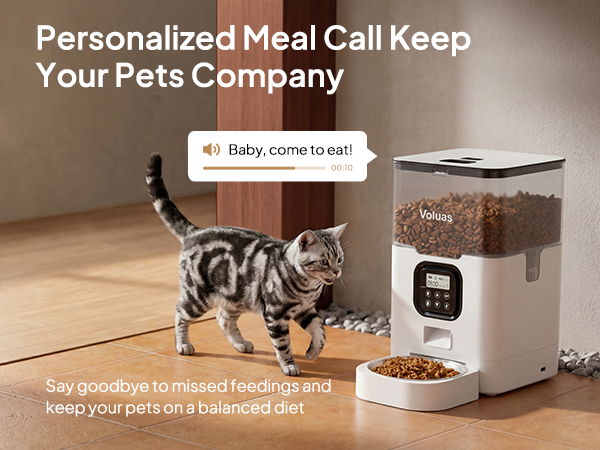 VOLUAS Automatic Cat Feeders