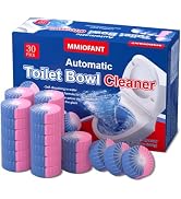 MMIOFANT Powered Toilet Bowl Cleaner Tablets - 30 Pack Blue Automatic Toilet Tank & Bowl Cleaner ...