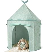 Tiny Land Kids Play Tent – Cute GreenTent for Kids Indoor, Portable Toddler Tent for Girls & Boys...