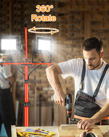 led Work Light Tripod Stand