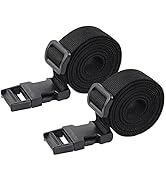 Luggage Strap, Wisdompro 2 Pcs Heavy Duty Utility Strap for Outdoor Sport, Backpacking, Sleeping ...