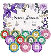12pcs Aromatherapy Shower Steamers - Relaxation Birthday Christmas Set for Women and Men, Shower ...