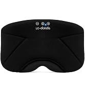 LC-dolida Sleep Mask with Headphones Bluetooth 5.4, Wireless Music Eye Mask for Sleeping Headphon...