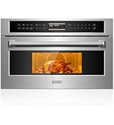 AAOBOSI 30 Inch Built in Microwave Oven,1.6 Cu.Ft Wall Microwave Convection Ovens Air Fryer Combo...