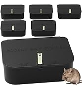 Rat Station Box with 1 Key, Complete Rodent Solution Keeps Rats Away, Pet & Child-Safe, Lock & Ke...