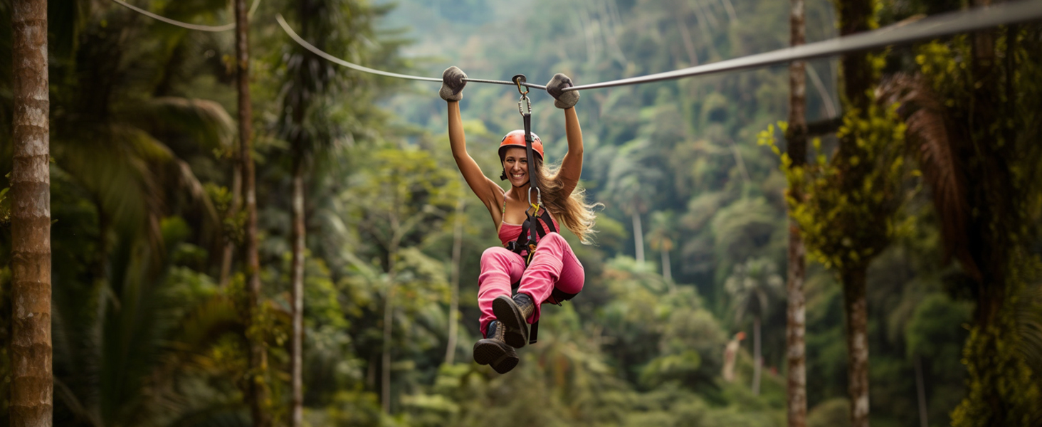 action camera for ziplining