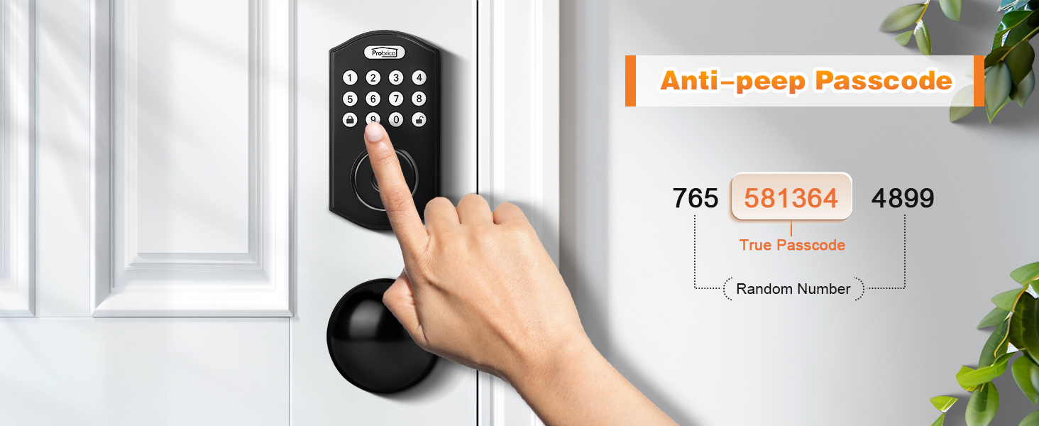 Anti-peep Passcode