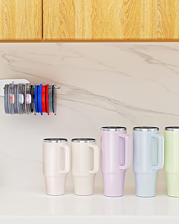 tumbler lid organizer