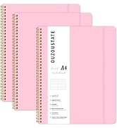 Ouzoustate Pink Spiral Notebook 8.5