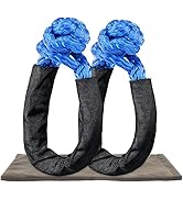 Leadrise Synthetic Soft Shackle Rope 1/2 Inch X 22 Inch (38,000lbs Breaking Strength) Soft Shackl...