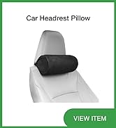car neck pillow for driving, car neck pillow, headrest pillow, neck pillow for car, neck support