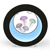 Jellyfish Aquarium 18L Fish Tank, Acrylic Aquarium Kit with 16 Colors LED Lighting and Remote Con...