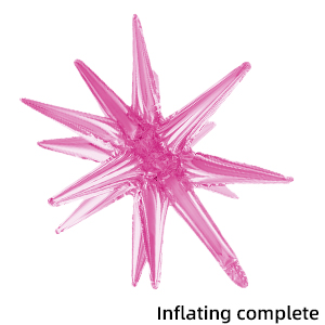 inflate the balloon