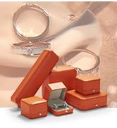 Oirlv Luxury Leather Jewelry Gift Box Jewelry Storage Case H136