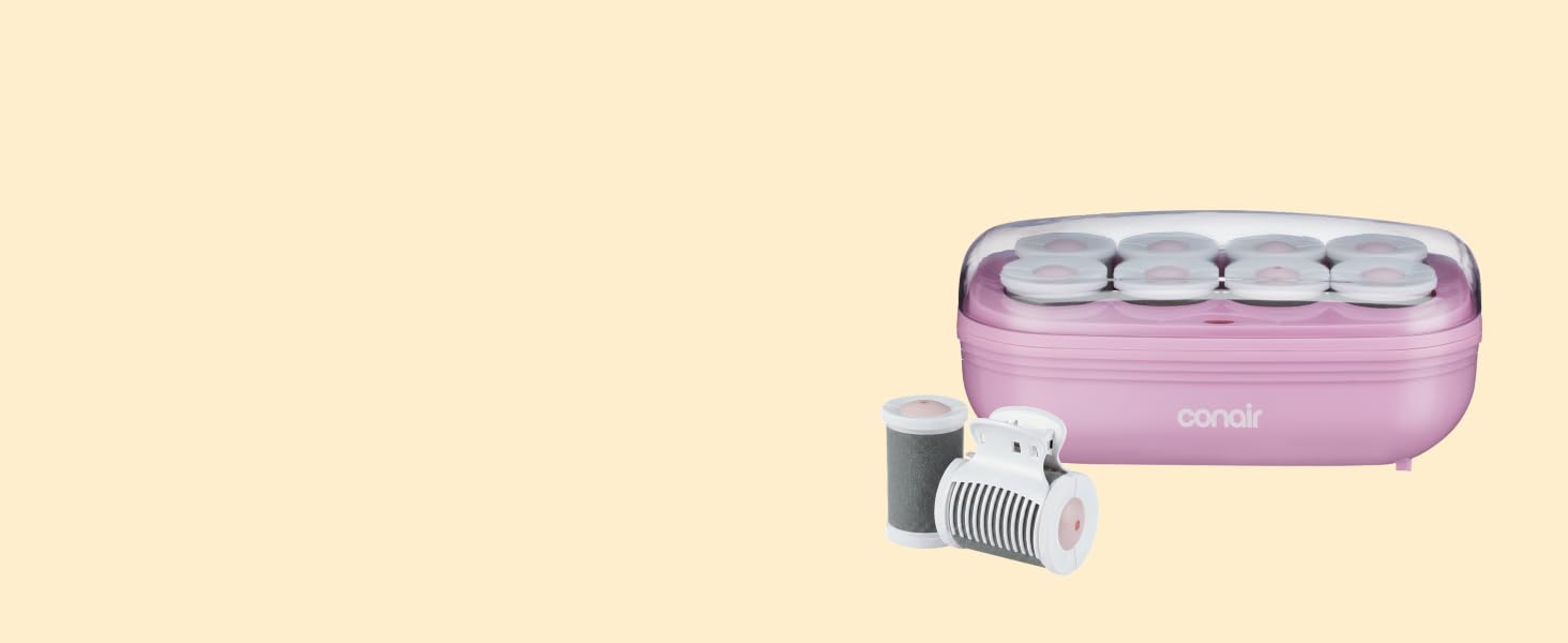 Hair rollers with case