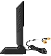 WiFi 7 Gaming Motherboard Magnetic Base Antenna with Push-On Connector (NOT RP-SMA) for ASUS ROG ...
