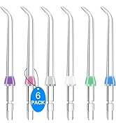 Flosser Replacement Tips for Waterpik Water Flosser, Flosser Refill Heads Replacement Heads for w...