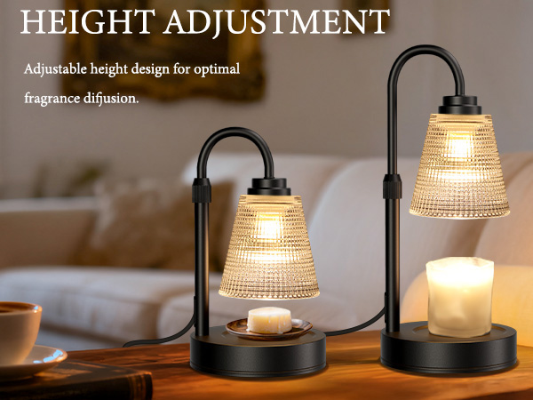 Candle Warmer Lamp with Timer Dimmable