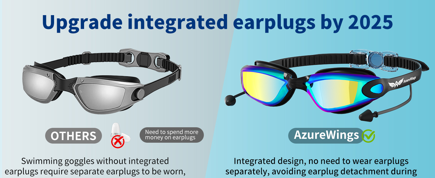 Upgradeintegrated earplugs by 2025