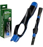 Golf Grip Trainer,Golf Club Grip Trainer Right Hand,Golf Grip Swing Training Aid for Golfer Prope...