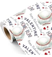WRAPAHOLIC Funny Valentines Day Wrapping Paper Roll - Mini Roll - 17 Inch x 16.5 Feet - You Are a...