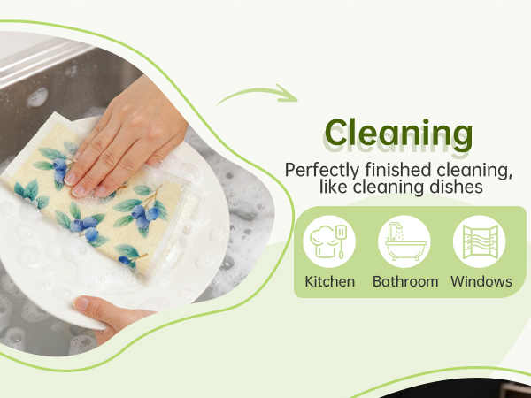 Swedish Dishcloths for Kitchen Cleaning