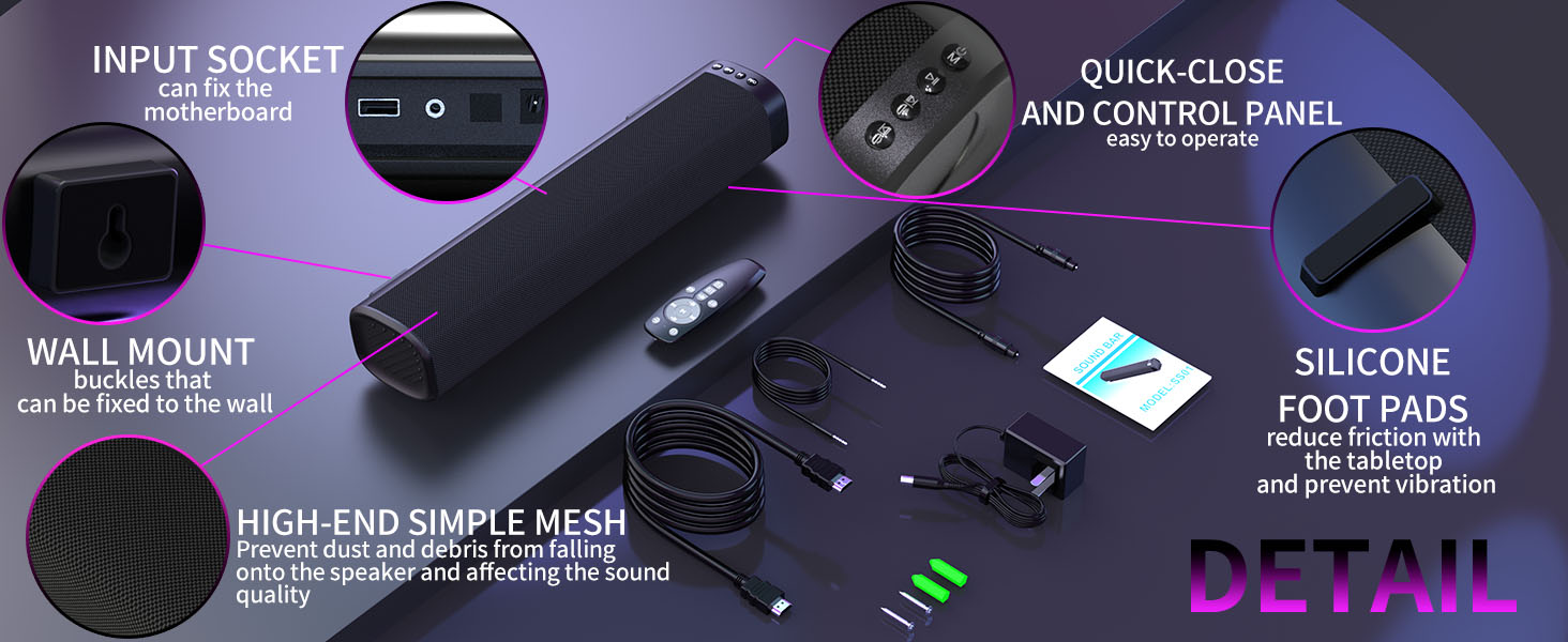 sound bar for smart tv