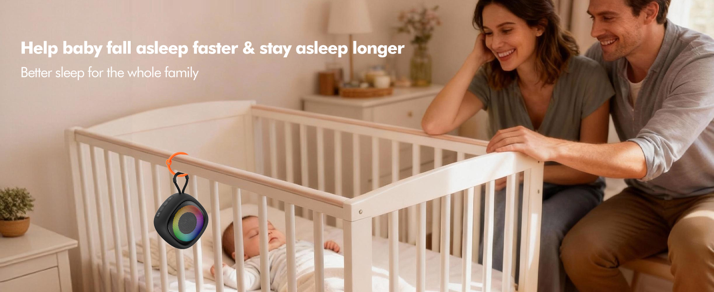 Baby sound machine, better sleep for the whole family