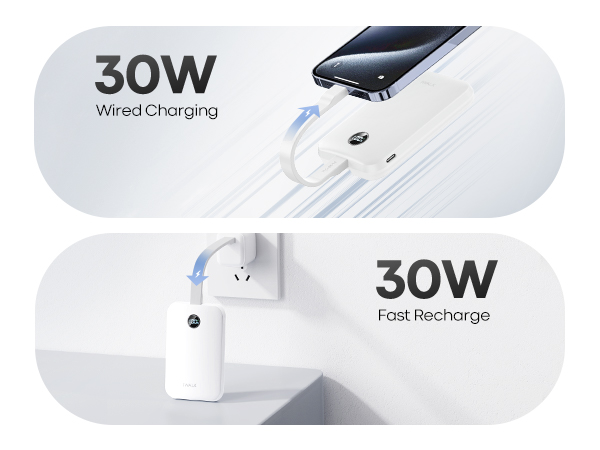 portable charger power bank Magnetic Power Bank Wireless Portable Charger with Fast Charging