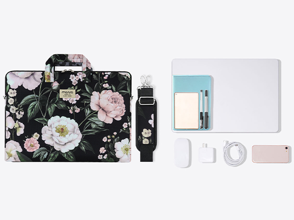 MOSISO Laptop Shoulder Bag for Women