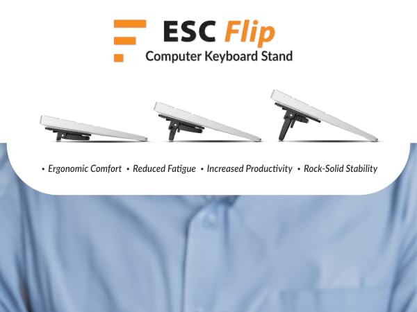 wfh office essentials keyboard riser for desk work from home essentials keyboard accessories