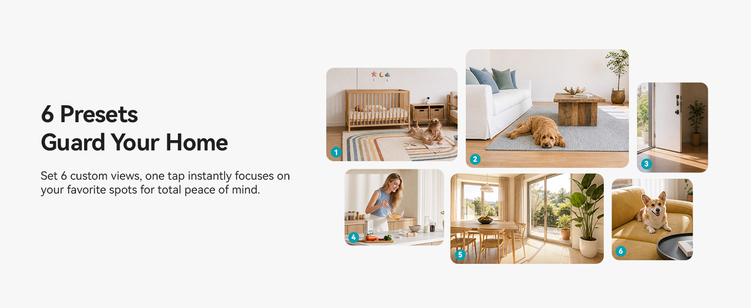 6 Presets Guard Your Home