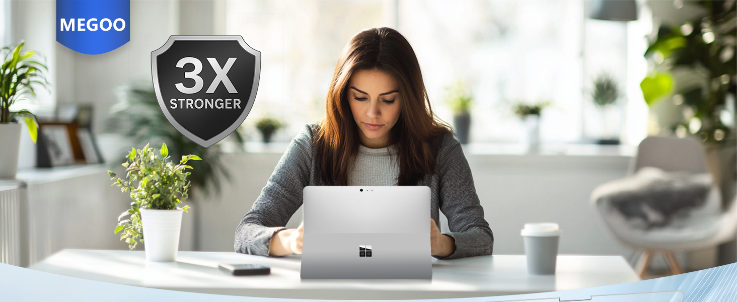 ArmorShield Surface Laptop 13 Screen Protector – 3X Stronger Tempered Glass