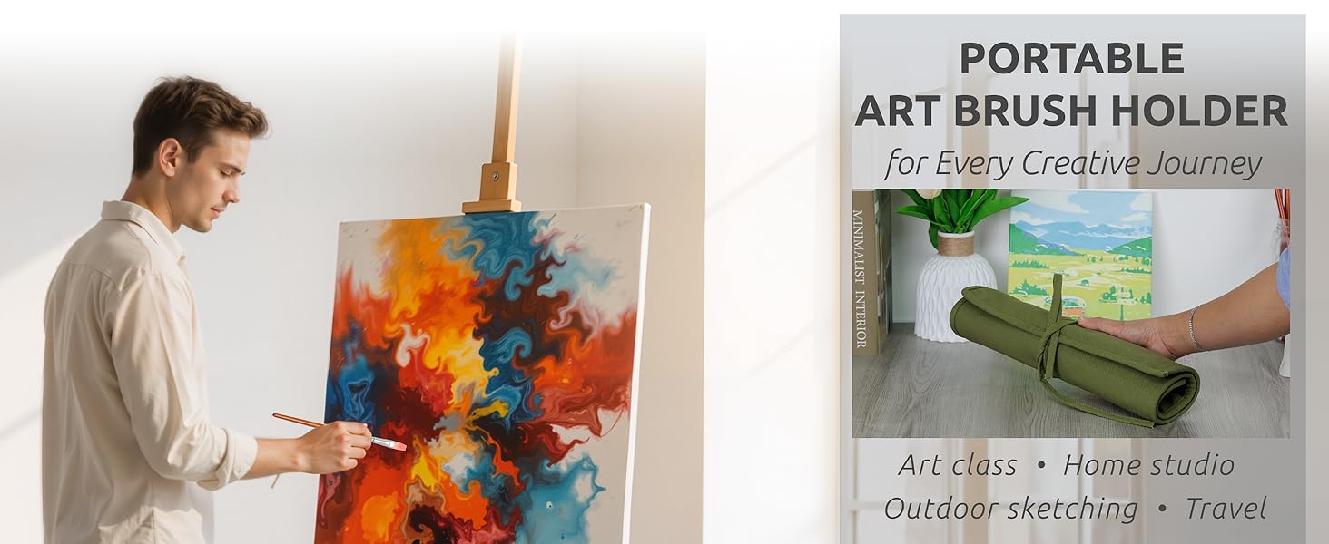art brush holder