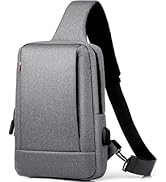 CAAORDKSO Crossbody Bag Sling Bag for Men Women Waterproof Lightweight Messenger Bag Shoulder Bag...