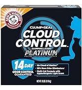 Arm & Hammer Cloud Control Platinum Multi-Cat Clumping Cat Litter with Hypoallergenic Light Scent...