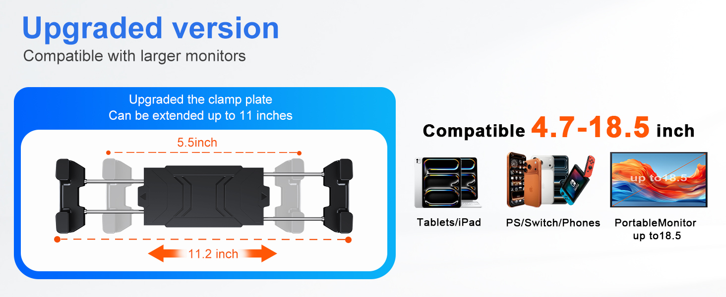 Compatible 4.7-18.5 inch